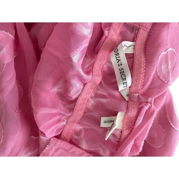 90s Victoria’s Secret Pink heart babydoll - Picture 6 of 6